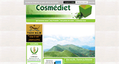 Desktop Screenshot of cosmediet.fr